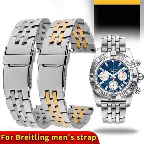 breitling armband edelstahl|breitling uhrband.